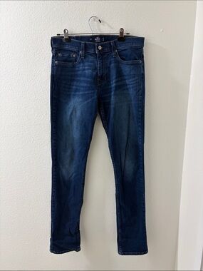 Hollister women’s  Slim Jeans in Deep Indigo